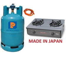 Bộ bếp gas Paloma PAJ-22B nhập khẩu Nhật