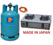 Bộ bếp gas Paloma PAJ-S2B - MADE IN JAPAN