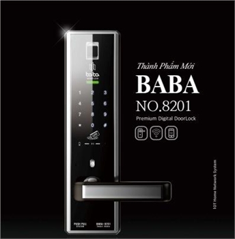 Khóa vân tay BABA 8201- app điện thoại
